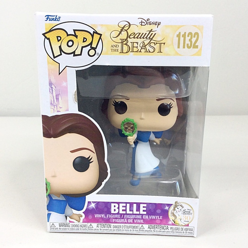 Funko Pop Disney Belle Beauty and the Beast #1132 Figure 30th Anniversary
